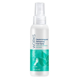 AVON Odświeżający Spray do Stóp z Miętą i Aloesem