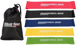 Zestaw 5 Gum Do Ćwiczeń Mini Band Fitness Taśmy
