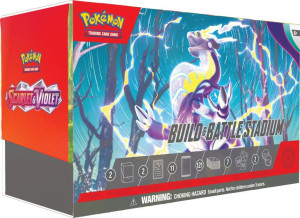 STADIUM 2 BUILD BATTLE BOX +karty PROMO 4 boostery Pokemon Scarlet & Violet