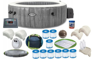 Spa Jacuzzi 6 Osób Podgrzewacz Zagłówe Intex 28442
