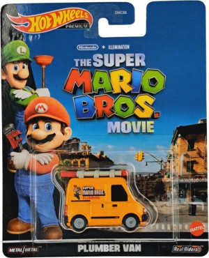 Hot Wheels Premium MARIO BROS PLUMBER VAN