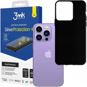 3MK Matt Case iPhone 14 Pro Max 6,7" czarny/b