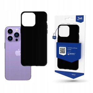 3MK Matt Case iPhone 14 Pro 6,1" czarny/ blac