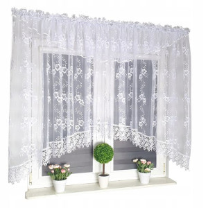 Firana Gotowa 400x150 Firany Firanka Biała Łuk