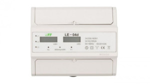 Licznik energii elektrycznej 3-fazowy 100A 230/400V z wyświetlaczem LE-04D
