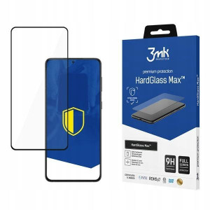 3MK HardGlass Max Sam S906 S22 Plus czarny/black F