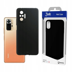 3MK Matt Case Xiaomi Redmi Note 10 Pro czarny/blac