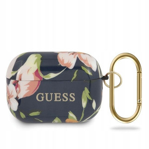 Guess GUACAPTPUBKFL03 AirPods Pro cover niebieski/