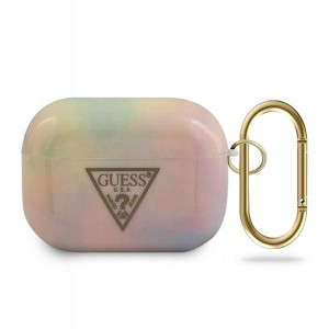 Guess GUACAPTPUMCGG01 AirPods Pro cover różowy/pin