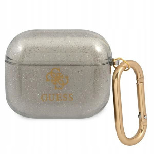 Guess GUA3UCG4GK AirPods 3 cover czarny/black Glit
