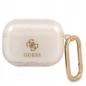 Guess GUAPUCG4GD AirPods Pro cover złoty/gold Glit