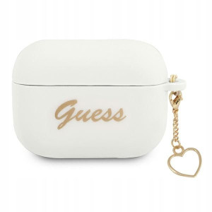 Guess GUAPLSCHSH AirPods Pro cover biały/white Sil