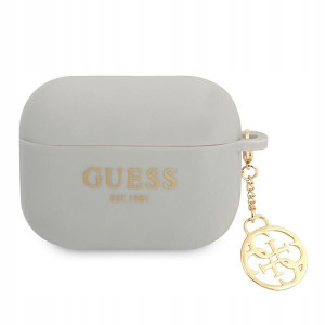 Guess GUAPLSC4EG AirPods Pro cover szary/grey Sili