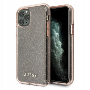 Guess GUHCN65PCGLPI iPhone 11 Pro Max różowy/pink