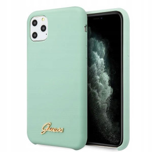 Guess GUHCN65LSLMGG iPhone 11 Pro Max zielony/gree