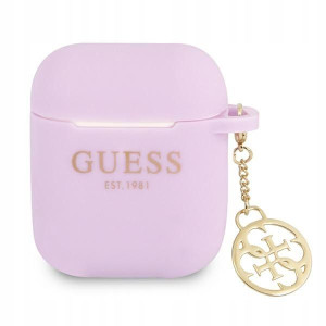 Guess GUA2LSC4EU AirPods cover fioletowy/purple S