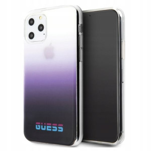 Guess GUHCN65DGCPI iPhone 11 Pro Max purpurowy/gra