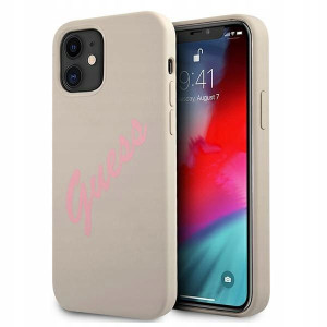 Guess GUHCP12SLSVSGP iPhone 12 mini 5,4" szar