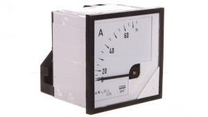 Amperomierz analogowy 72x72 N IP50 C41 75A 75/5 EA17N C41400000000
