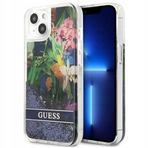 Guess GUHCP13SLFLSB iPhone 13 mini 5,4" niebi