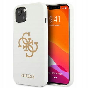 Guess GUHCP13SLS4GGWH iPhone 13 mini 5,4" bia