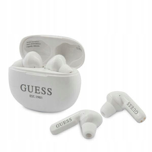 Guess słuchawki Bluetooth GUTWS1CWH TWS + stacja d