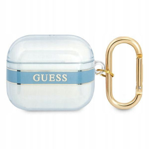 Guess GUA3HHTSB AirPods 3 cover niebieski/blue Str