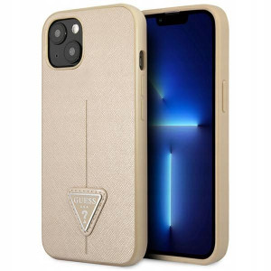 Guess GUHCP13SPSATLE iPhone 13 mini 5,4" beżo