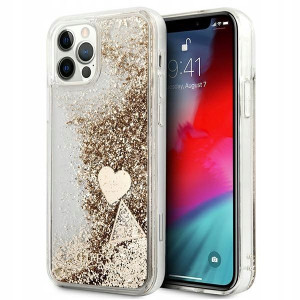 Guess GUOHCP12MGLHFLGO iPhone 12/12 Pro gold/złoty