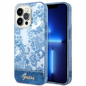 Guess GUHCP14LHGPLHB iPhone 14 Pro 6,1" niebi