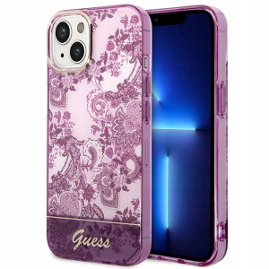 Guess GUHCP14SHGPLHF iPhone 14 6,1" fuksja/fu