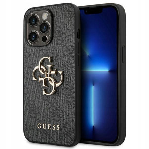 Guess GUHCP14L4GMGGR iPhone 14 Pro 6,1" szary