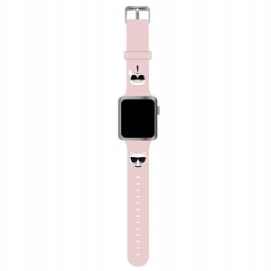Karl Lagerfeld Pasek KLAWLSLCKP Apple Watch 42/44/