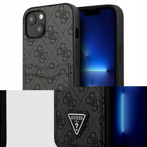 Guess GUHCP13MP4TPK iPhone 13 6,1" czarny/bla