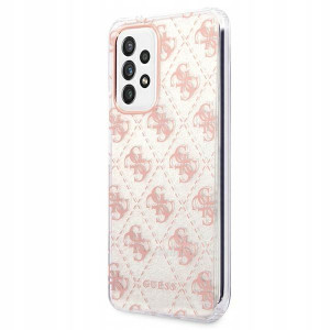 Guess GUHCA53PCU4GLPI A53 5G A536 różowy/pink hard