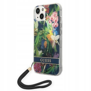 Guess GUOHCP14SHFLSB iPhone 14 6,1" niebieski