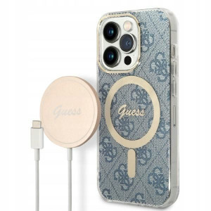 Zestaw Guess GUBPP14LH4EACSB Case+ Charger iPhone