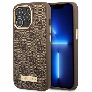 Guess GUHMP14LU4GPRW iPhone 14 Pro 6,1" brązo