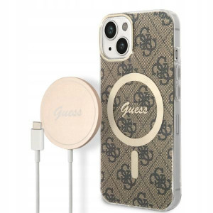 Zestaw Guess GUBPP14MH4EACSW Case+ Charger iPhone