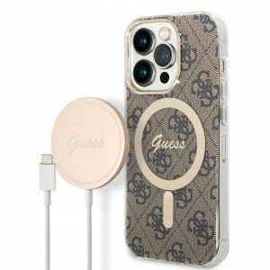 Zestaw Guess GUBPP14XH4EACSW Case+ Charger iPhone