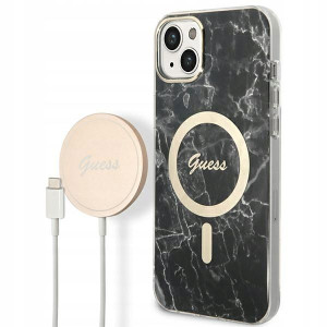Zestaw Guess GUBPP14MHMEACSK Case+ Charger iPhone