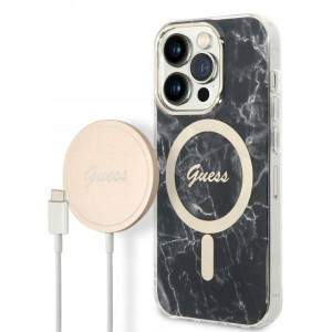 Zestaw Guess GUBPP14XHMEACSK Case+ Charger iPhone