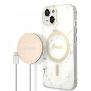 Zestaw Guess GUBPP14MHMEACSH Case+ Charger iPhone