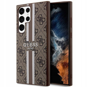 Guess GUHCS23LP4RPSW S23 Ultra S918 brązowy/brown
