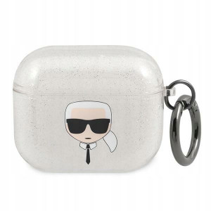 Karl Lagerfeld KLA3UKHGS AirPods 3 cover srebrny/s