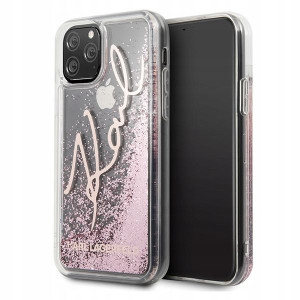 Karl Lagerfeld KLHCN65TRKSRG iPhone 11 Pro Max róż