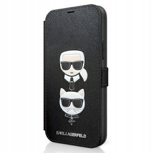 Karl Lagerfeld KLFLBKP12SSAKICKCBK iPhone 12 mini