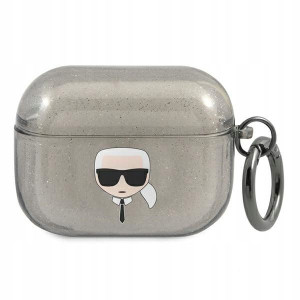 Karl Lagerfeld KLAPUKHGK AirPods Pro cover czarny/