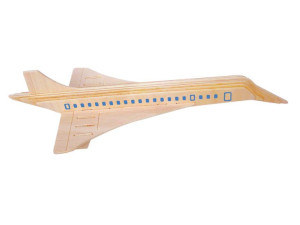 Samolot Concorde składanka drewniana 3D P121