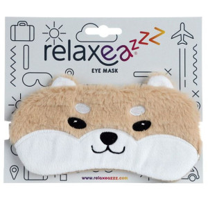 Pluszowa maska na oczy - Pies Shiba Inu